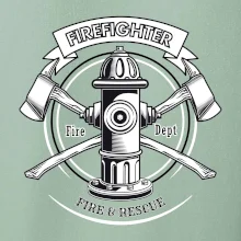 Firefighter logo Fire and rescue