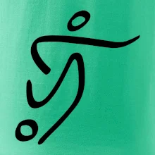 Fotbalista silueta Fotbalista silueta