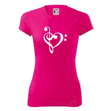 Husľový kľúč srdce Husľový kľúč srdce