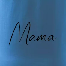 Nápis písací na prsiach - mama