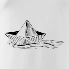 Letná romantika - papierová loďka