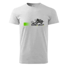 Kombajnista zelená a žltá Kombajnista zelená a žltá