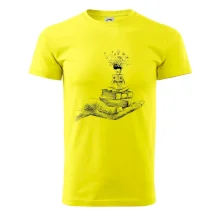 Čitateľ - ruka kreslená