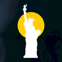 Socha slobody slnko Socha slobody slnko