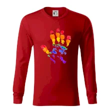 LGBT hand print