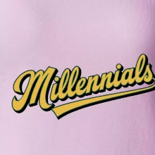 Generace Y - Millennials žlutý nápis