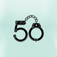 Narodeninové tričko pre policajta - putá 50