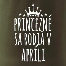 Princezné sa rodia v apríli