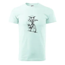 Ovce s okuliarmi na bicykli