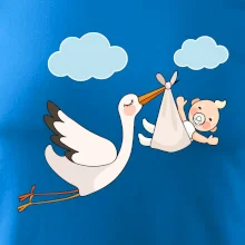 Bocian čakáme bábätko - neutrálne