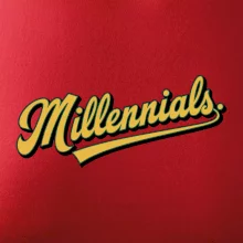 Generace Y - Millennials žlutý nápis