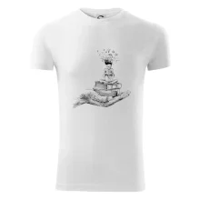 Čitateľ - ruka kreslená