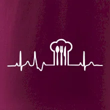 EKG kuchár čiapky a príbory