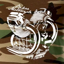 Biker Motorcycle motor