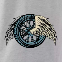 Moto koleso s krídlami