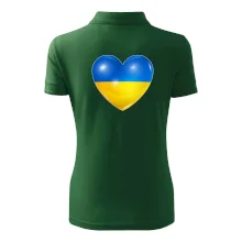 Ukrajina srdce vlajka