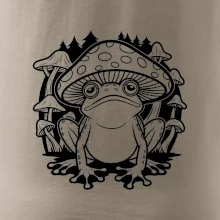 Goblincore čierna hubožaba