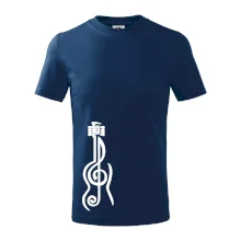Husľový kľúč gitara Husľový kľúč gitara