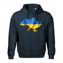 Ukrajina vlajka mapa Ukrajina vlajka mapa