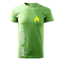 Hasiči - Váš názov - FLUO + Reflexná potlač