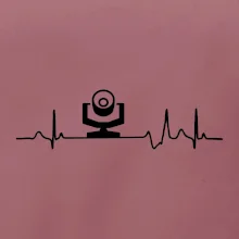 Ekg osvetľovač - robo hlava