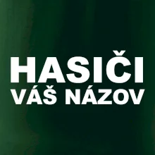 Hasiči nápis (názov zboru - vlastný nápis)