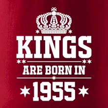 Kings are born in 1955