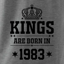 Kings are born in 1983