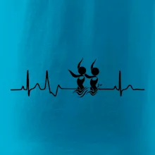 EKG synchronizované plávanie