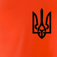 Ukrajina trojzubec prsník Ukrajina trojzubec prsník