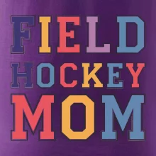 Field hockey mom - športové písmo