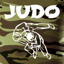 Judo nápis + postavy