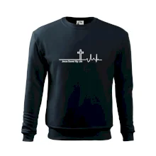 Jesus Saved My Life kríž ekg Jesus Saved My Life kríž ekg