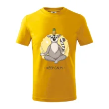 Yoga - keep calm kreslený