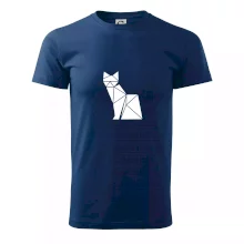 Origami mačka z boku