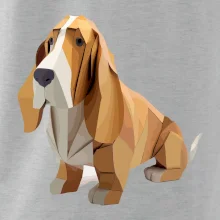 Baset zlepený z papiera