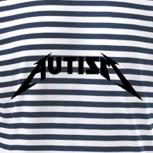 Autism rock nápis