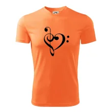 Husľový kľúč srdce Husľový kľúč srdce