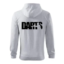 Darts - nápis so šípkarom