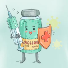 Cartoon vaccine Cartoon vaccine