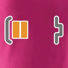 Rodinné tričká - batéria - otecko