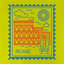 Rím známka jednoduchá