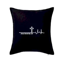 Jesus Saved My Life kríž ekg Jesus Saved My Life kríž ekg