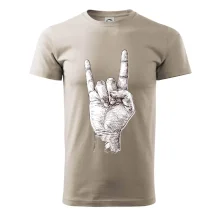 Rocková ruka kreslená Rocková ruka kreslená