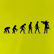 Evolúcia drevorubač - píla a kmeň