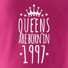 Queens are born in 1997