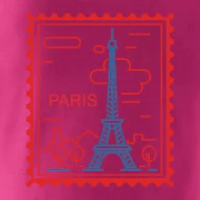 Paríž známka jednoduchá