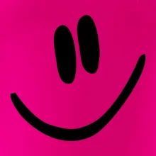 Emoji bez obrysu - usmev