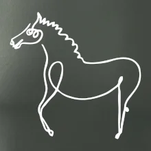 Kôň kreslený Kôň kreslený