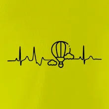 EKG lietanie balónom